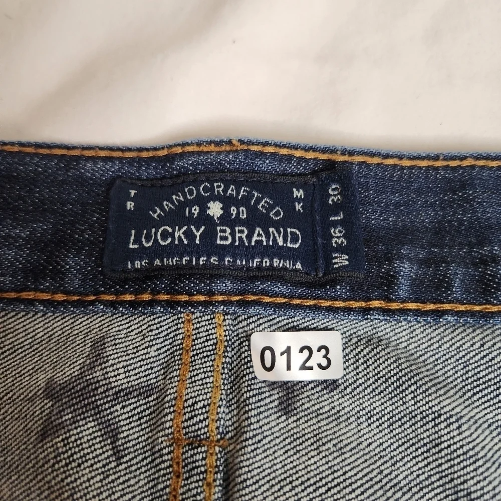 Lucky Brand Men's 221 Original Straight Blue Jeans Size 36x30